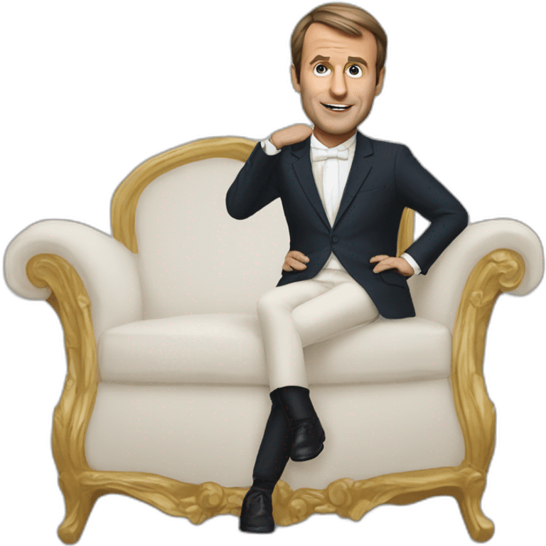 Emmanue Macron emoji