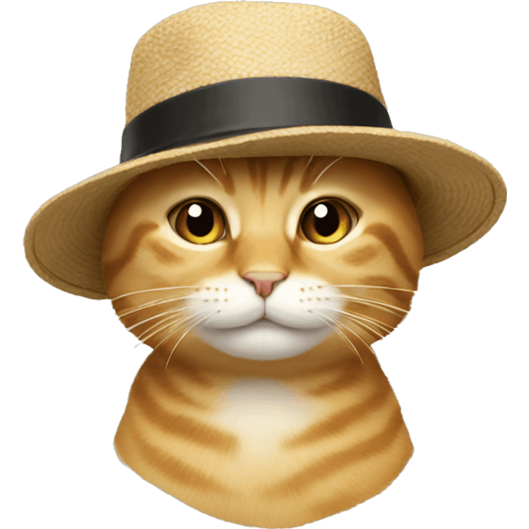 cat with hat emoji