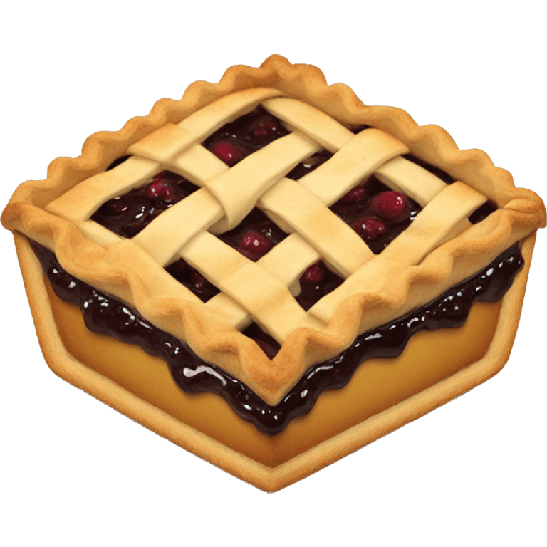 Pie ire  emoji