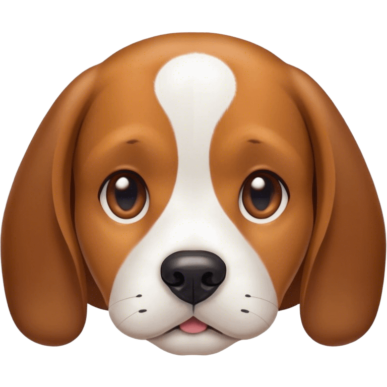 Beagle dog face emoji