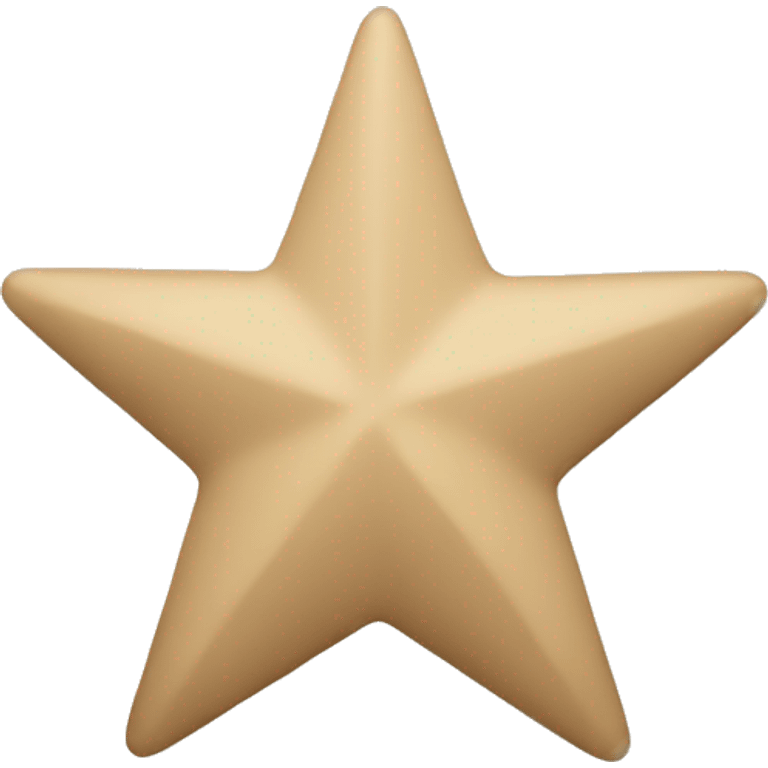 beige star emoji