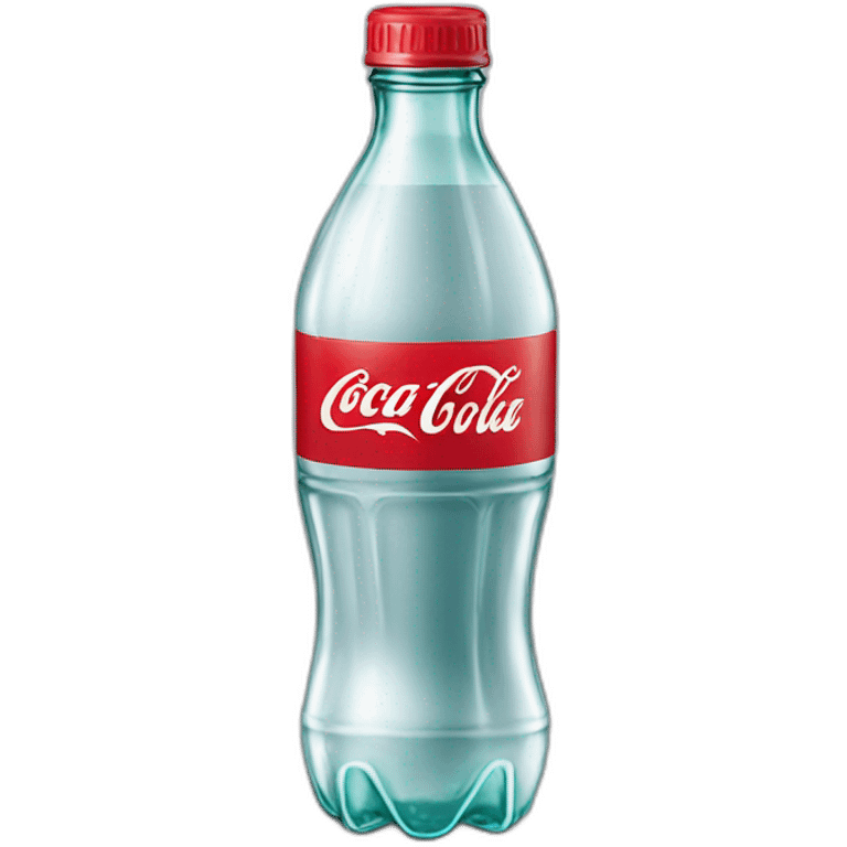 Coca cola plastic bottle emoji