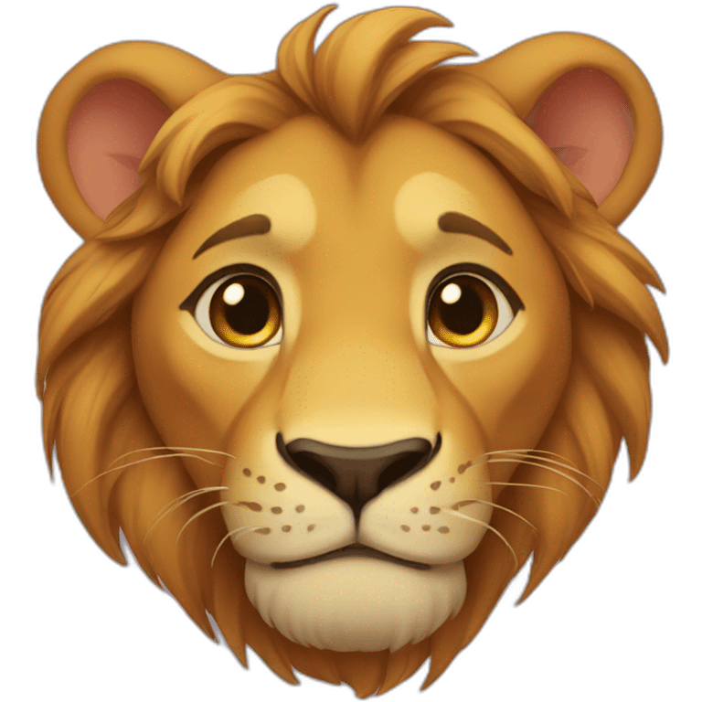 Simba emoji