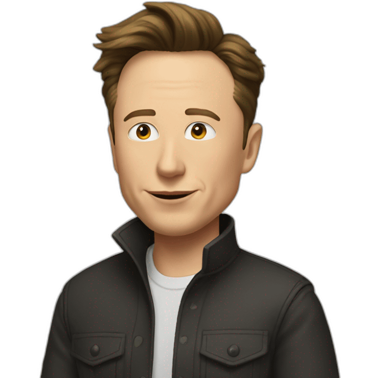 Elon musk  tweek emoji