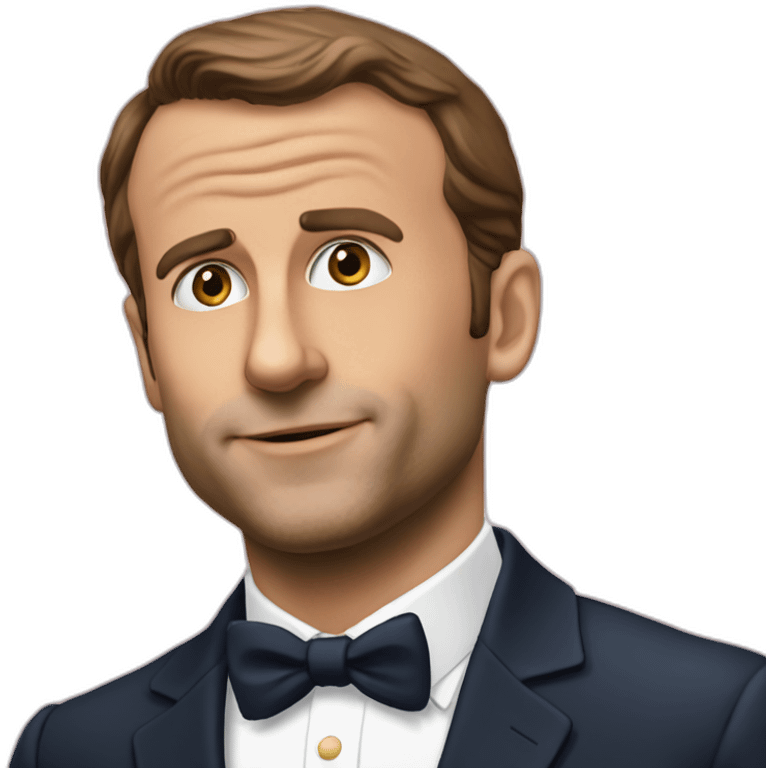 Macron gauche emoji