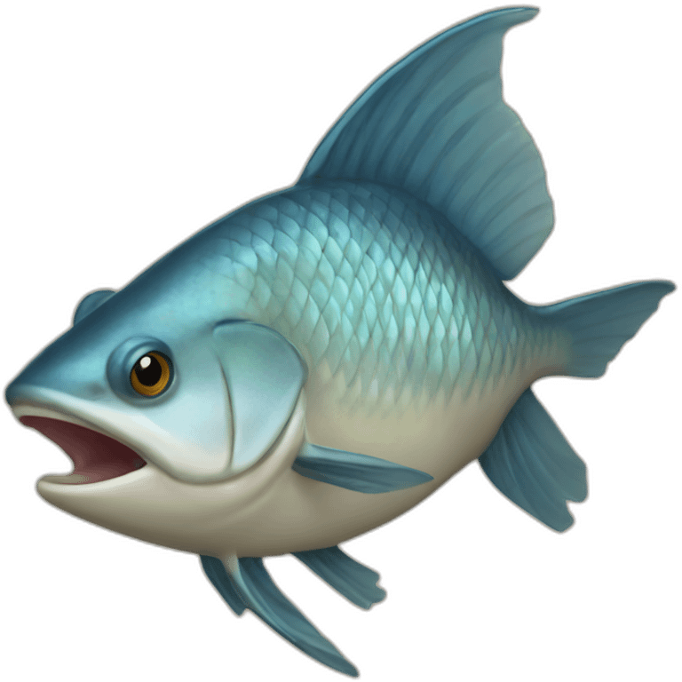 Poisson pané emoji