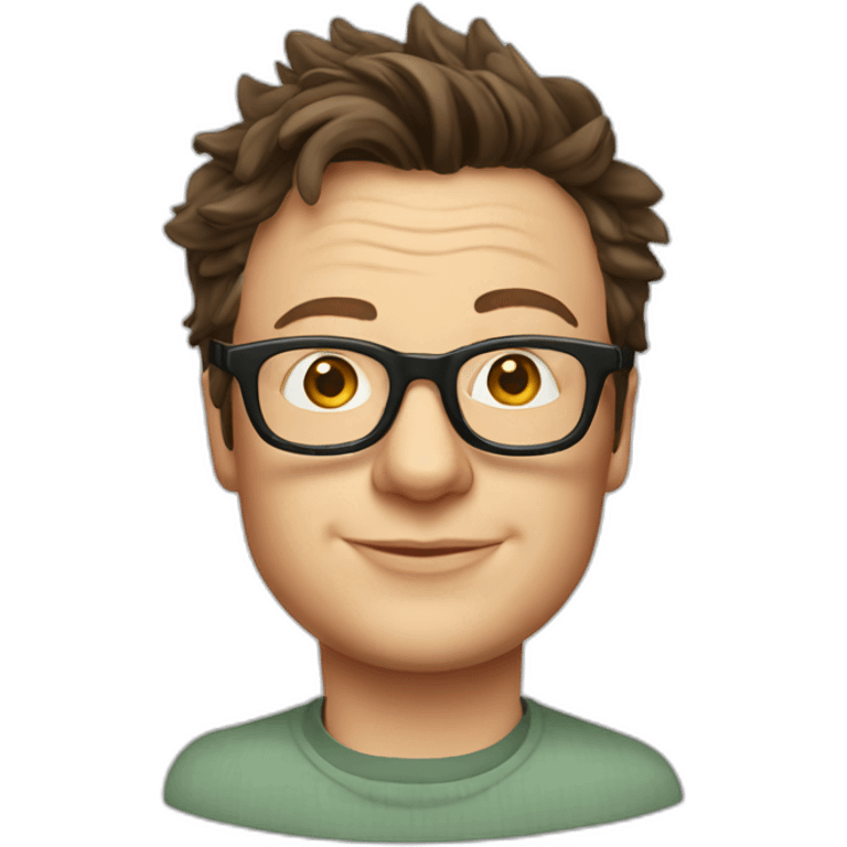 Jamie Oliver with Glasses emoji