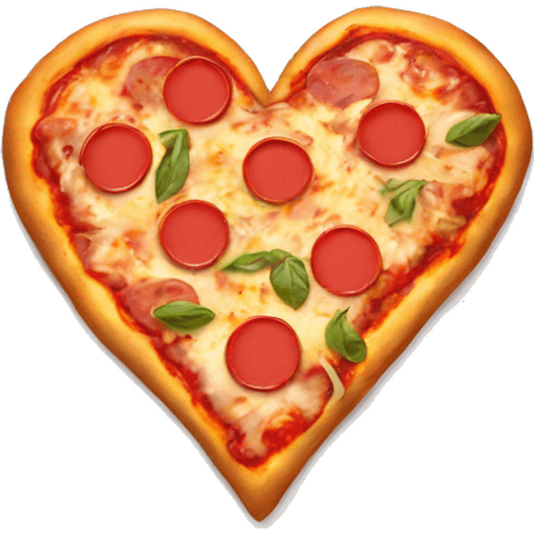 Pizza heart emoji