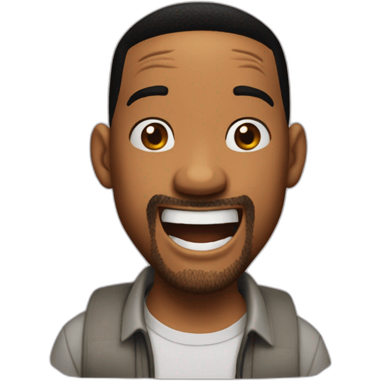 will smith happy surprised emoji