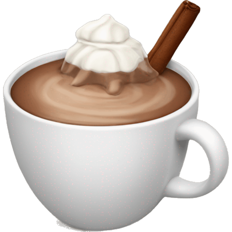 Hot chocolate emoji