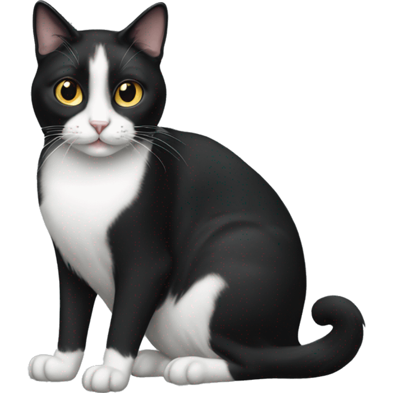 tuxedo cat emoji