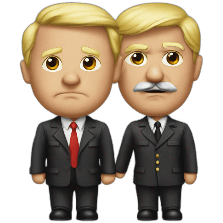 Hitler et trump emoji