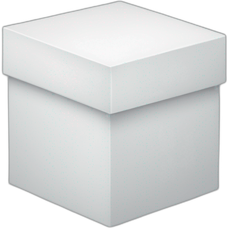 normal white box emoji