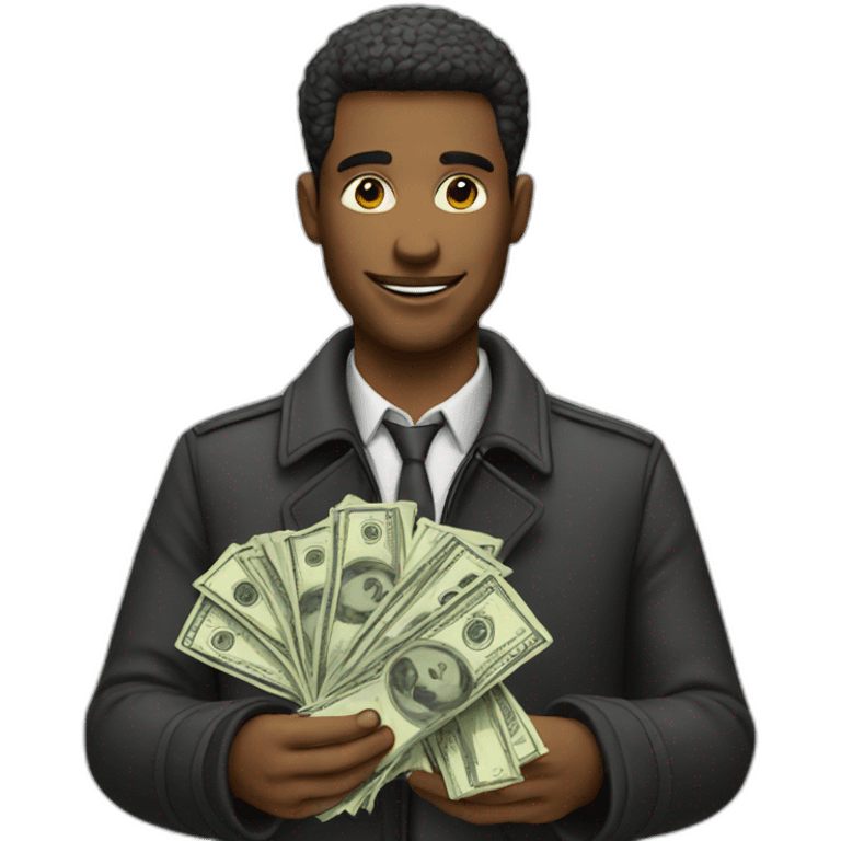 man with money emoji