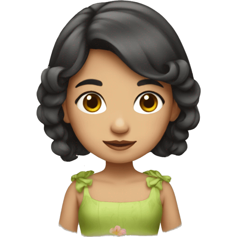 Niña enojada emoji