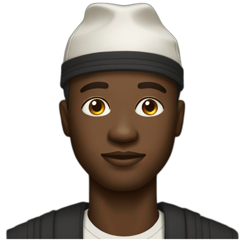 Handsome Black Nigerian Yoruba man emoji