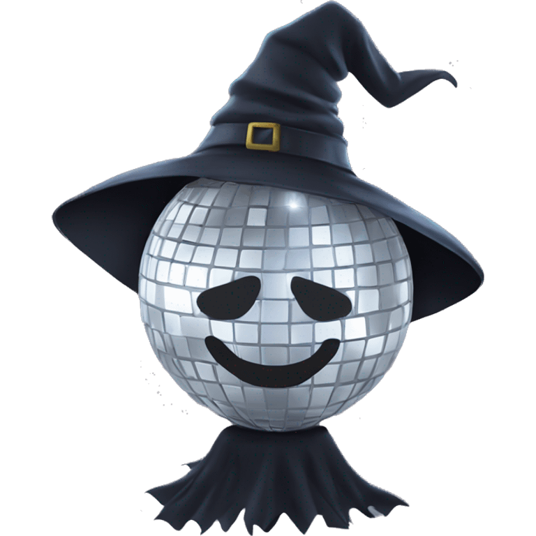 Witch disco ball ￼ emoji