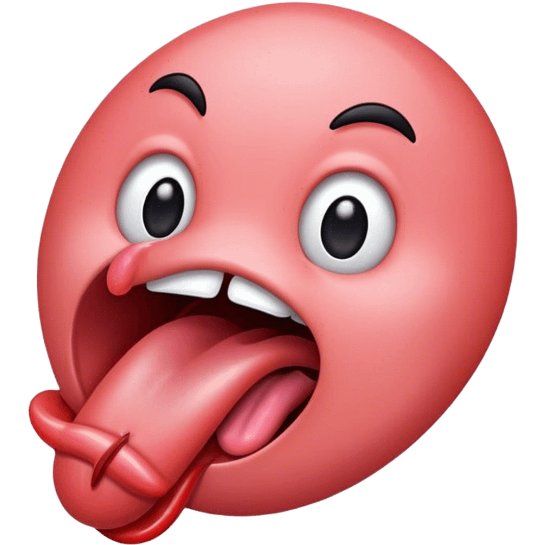 Tongue sticking out emoji