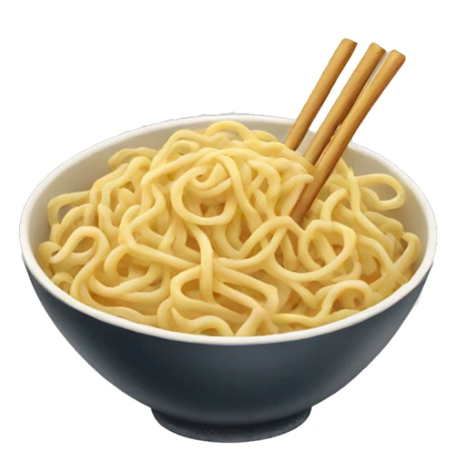 bowl of noodles  sticker