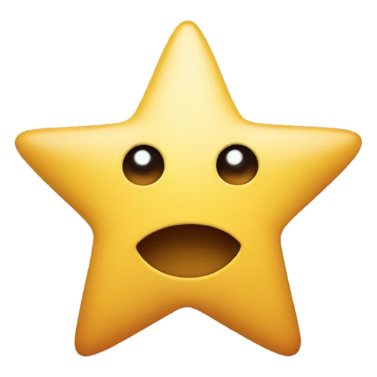 smile face with star eyes sticker