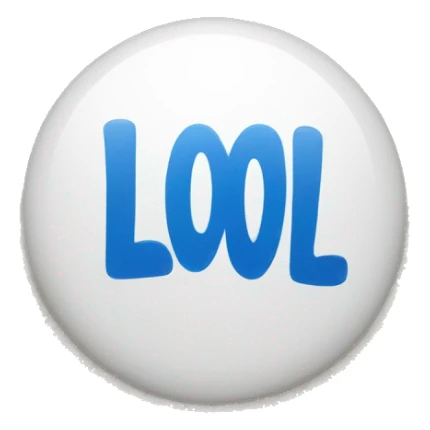 sign that says "lol" on it sticker