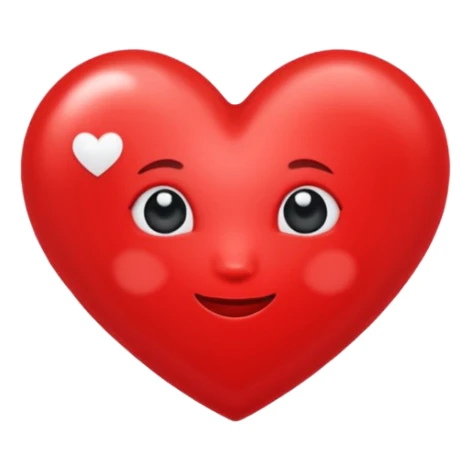 Creami un cuore rosso con scritto Dany sei solo mia sticker
