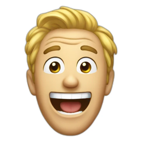 Ricklaughing  sticker