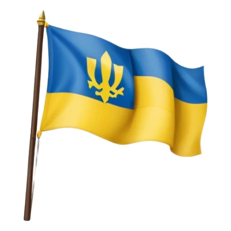 ukriane's offical war flag the red and black one sticker