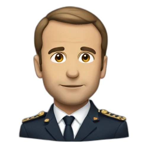 Macron sticker