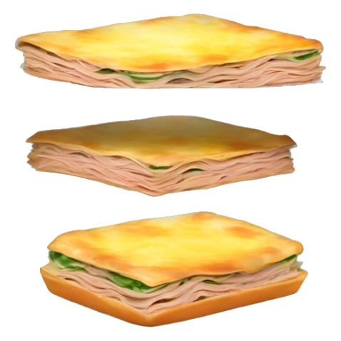 Tuna Lasagne in fridge to take away sticker