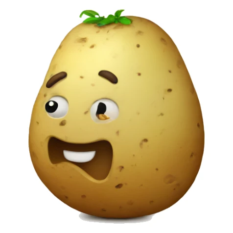 drunk potato sticker