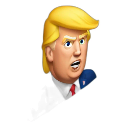 trump on truck sticker