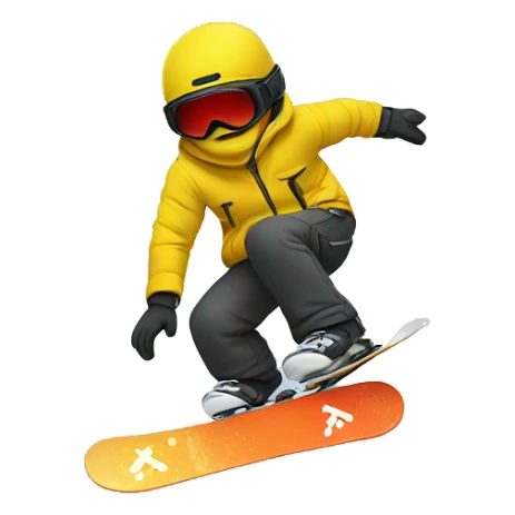 Snowboard sticker