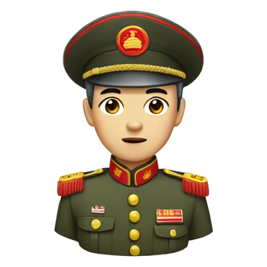 Republic of China Military General Emoji  sticker