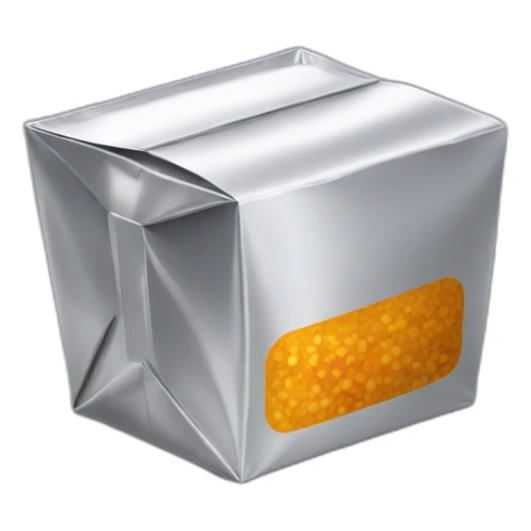 aluminium small package with seasoning sticker