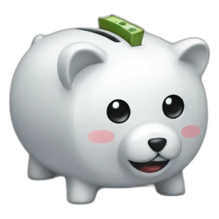 zurp money bank sticker