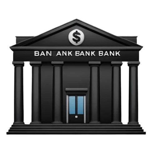 Emoji de banco estilo iOS OSEA UN BANCO, LA ESTRUCTURA NO UNA CARA sticker