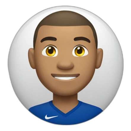 Kylian mbappe, france, world cup, buff sticker