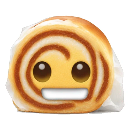 cinamol roll  sticker