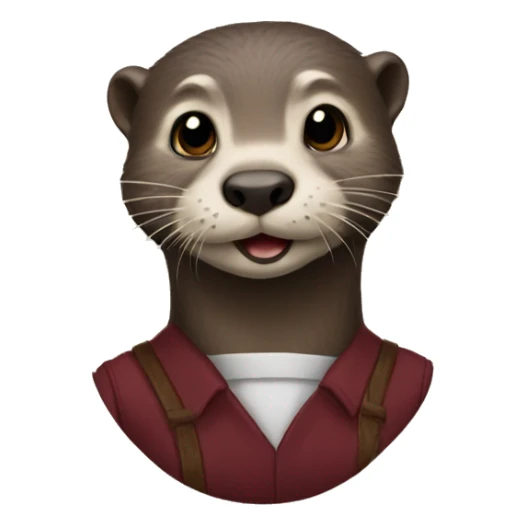 otter school picture sticker