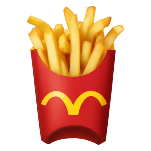 Mc Donald’s fries sticker