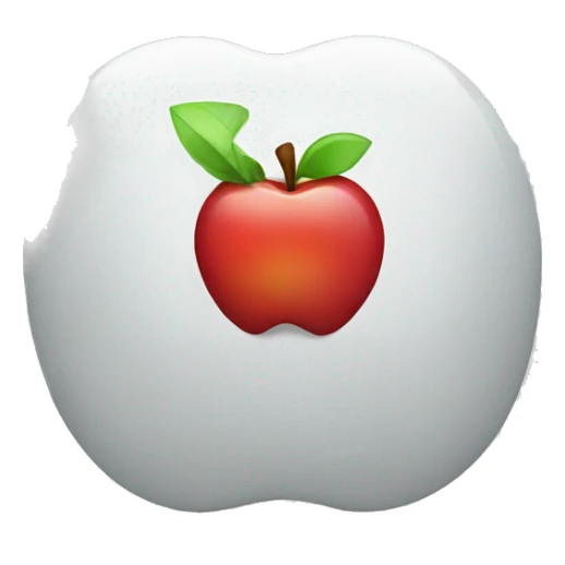 apple logo sticker