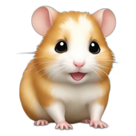 baby hamster sticker