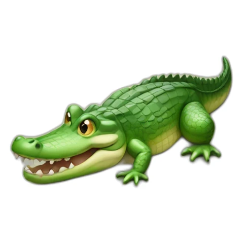 Mini crocodile  sticker
