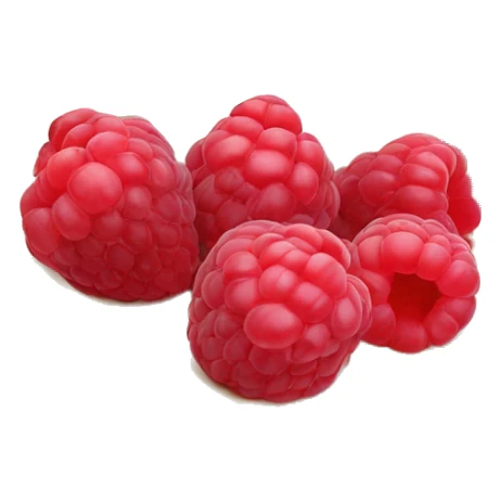 Slice of cheesecake topped with raspberries sticker