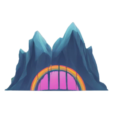 music festival logo with the letters CTND sticker