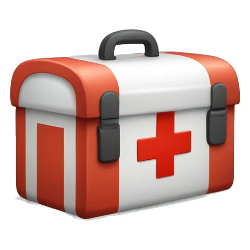 First aid chest  sticker