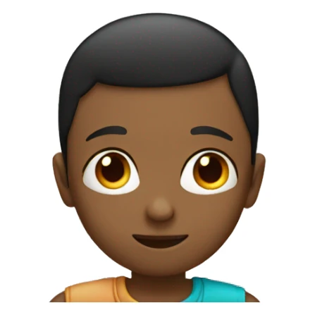 A boy kissing a girl sticker