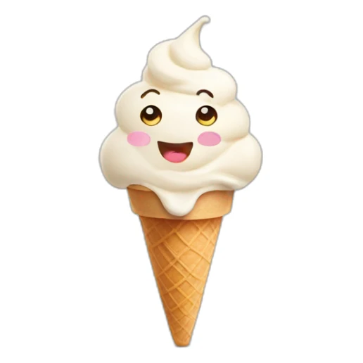 Baby yoga ice cream sticker