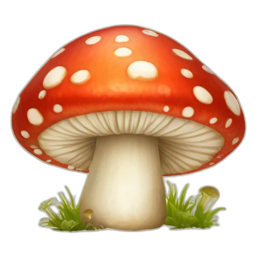 Amanita muscaria sticker